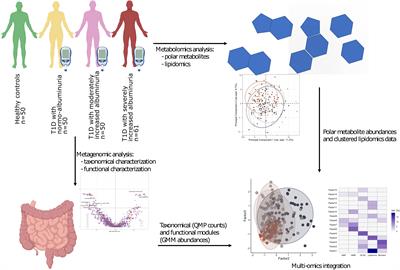 Multiomics signatures of type 1 diabetes with and without albuminuria